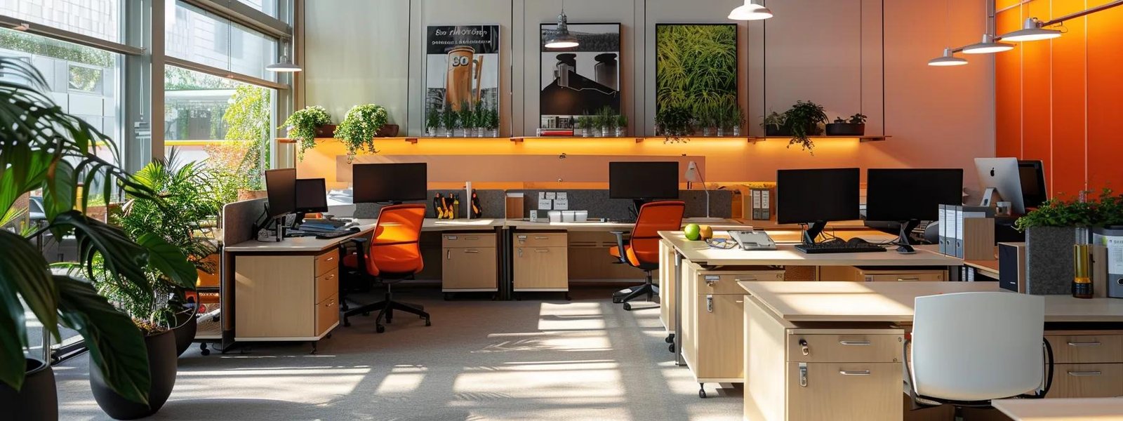 a modern office workspace features a sleek workstation adorned with eco-friendly pest control products, emphasizing sustainable practices through stylish packaging and minimalistic design, bathed in bright, focused lighting that highlights their innovative benefits. a modern office workspace features a sleek workstation adorned with eco-friendly pest control products, emphasizing sustainable practices through stylish packaging and minimalistic design, bathed in bright, focused lighting that highlights their innovative benefits.