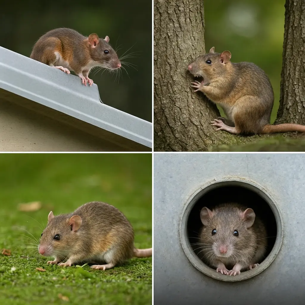 Identification of common rodent species in Boca Raton: roof rats, Norway rats, house mice, and sewer-associated rodents